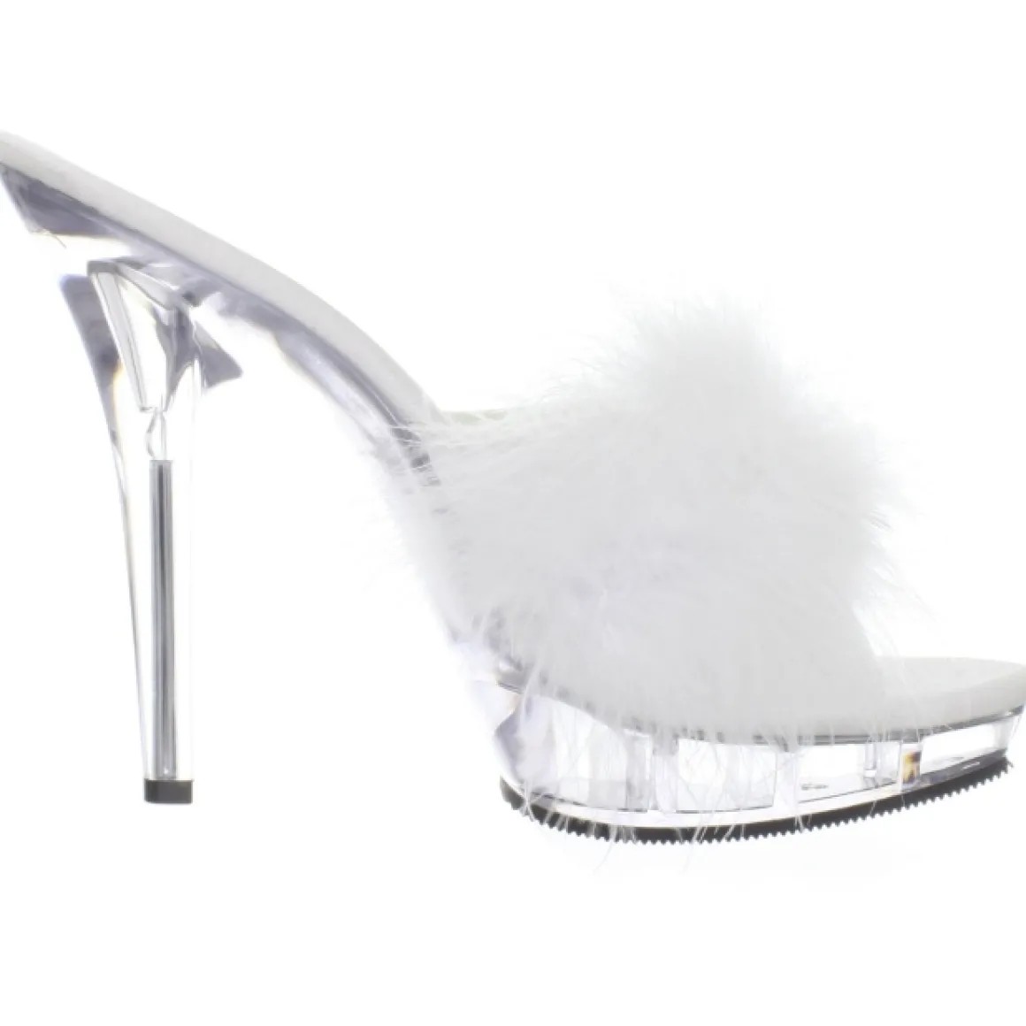 blanc_transparent__cm_lip_2.webp Blanc Transparent 13 cm LIP-101-8 Plateau Mules Talons Hauts