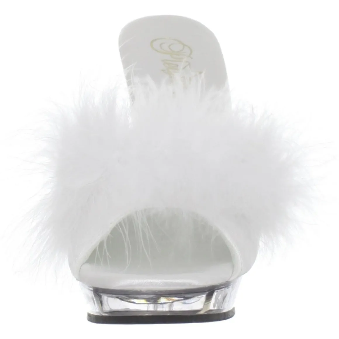 blanc_transparent__cm_lip_3.webp Blanc Transparent 13 cm LIP-101-8 Plateau Mules Talons Hauts