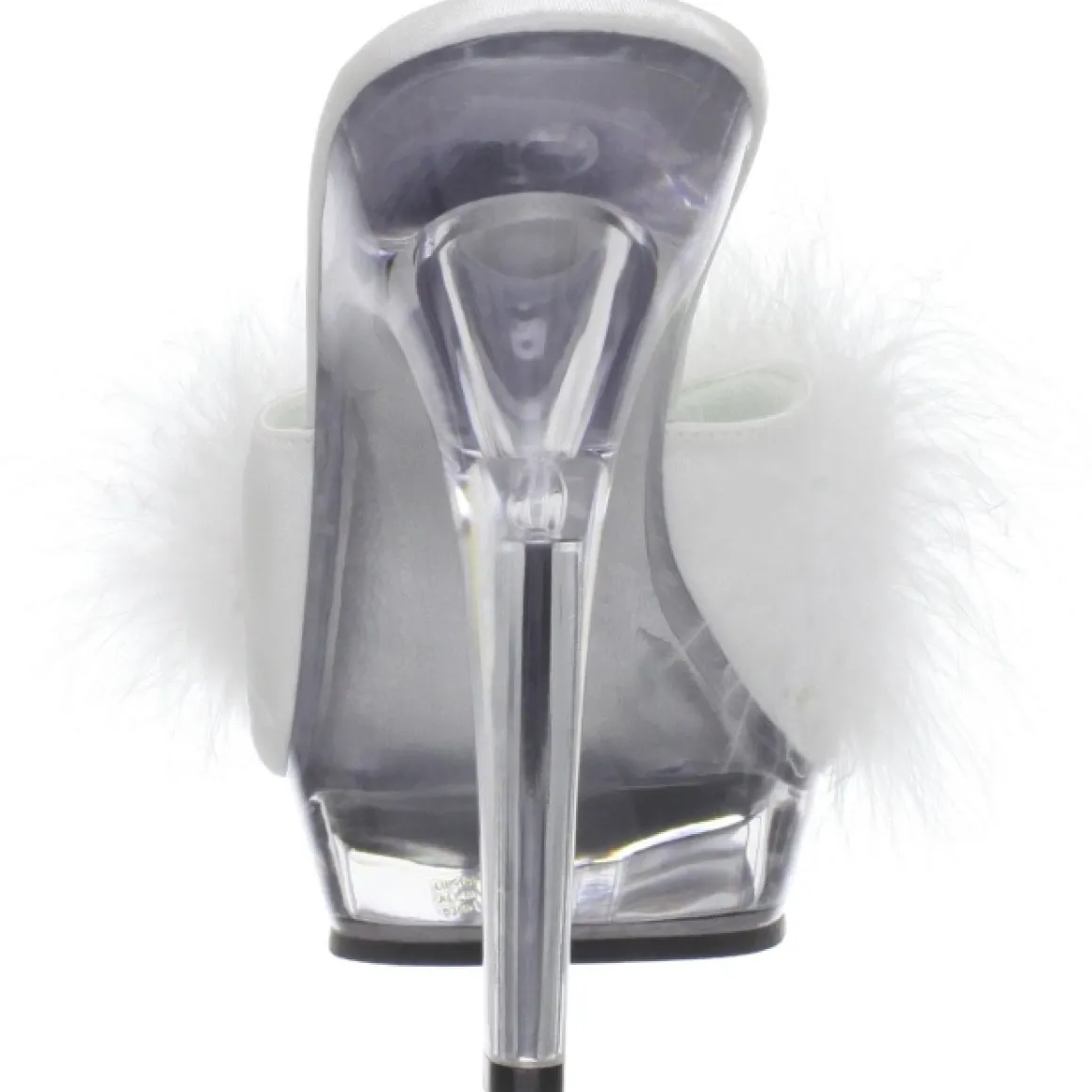 blanc_transparent__cm_lip_4.webp Blanc Transparent 13 cm LIP-101-8 Plateau Mules Talons Hauts