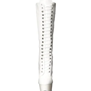 Blanc Verni 15,5 cm DELIGHT-2023 Plateforme Bottes Femmes