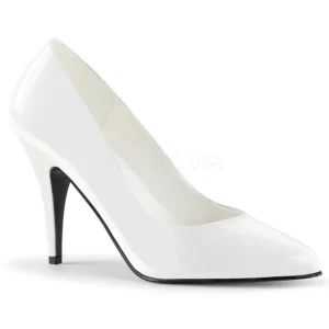 Blanc Verni 10 cm VANITY-420 Escarpins Talons Aiguilles Hommes