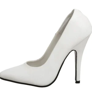 Blanc Verni 10 cm VANITY-420 Escarpins Talons Aiguilles Hommes
