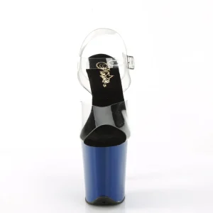 Bleu 20 cm FLAMINGO-808 Plateforme Haut Talon