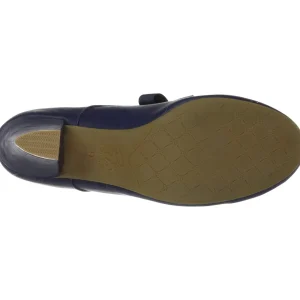 Bleu 6,5 cm WIGGLE-32 retro vintage escarpins maryjane à talons épais