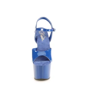 Bleu plateforme 18 cm ADORE-709 talons hauts pleaser