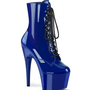 Bleu Verni 18 cm ADORE-1020 bottines plateforme pour femmes