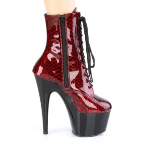 Bordo motif serpent 18 cm ADORE-1020SP exotic bottines de pole dance