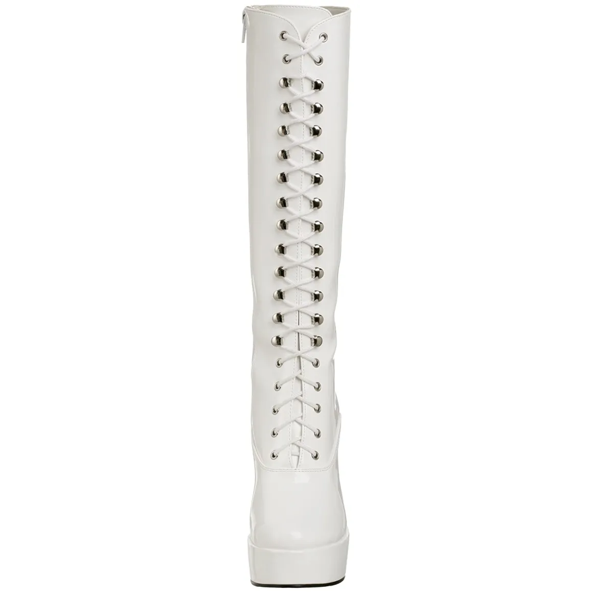 bottes_lacets_plateforme__3-2.webp Bottes lacets plateforme blanches verni années 70 - hippie disco gogo botte haute à talon carré 13 cm