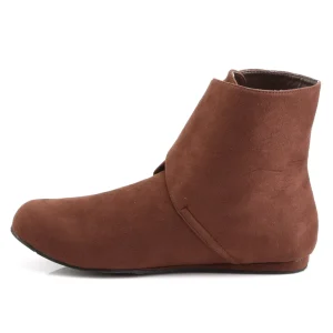 Brun chaussures robinhood pour hommes cosplay renaissance halloween