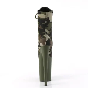 Camoflash 23 cm INFI-CAM1 talons très hauts - bottines plateforme extrême