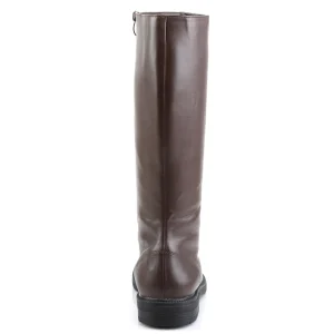 CAPTAIN-100 marron botte de capitaine cosplay halloween bottes pour hommes