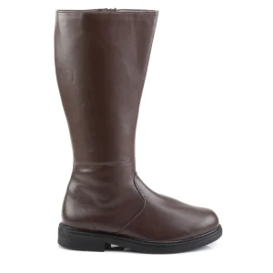 CAPTAIN-100 marron botte de capitaine cosplay halloween bottes pour hommes