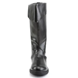 CAPTAIN-105 noires botte de capitaine cosplay halloween bottes pour hommes