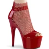 Chaussure rouge talon haut 18 cm ADORE-765RM etincelle talons hauts plateforme