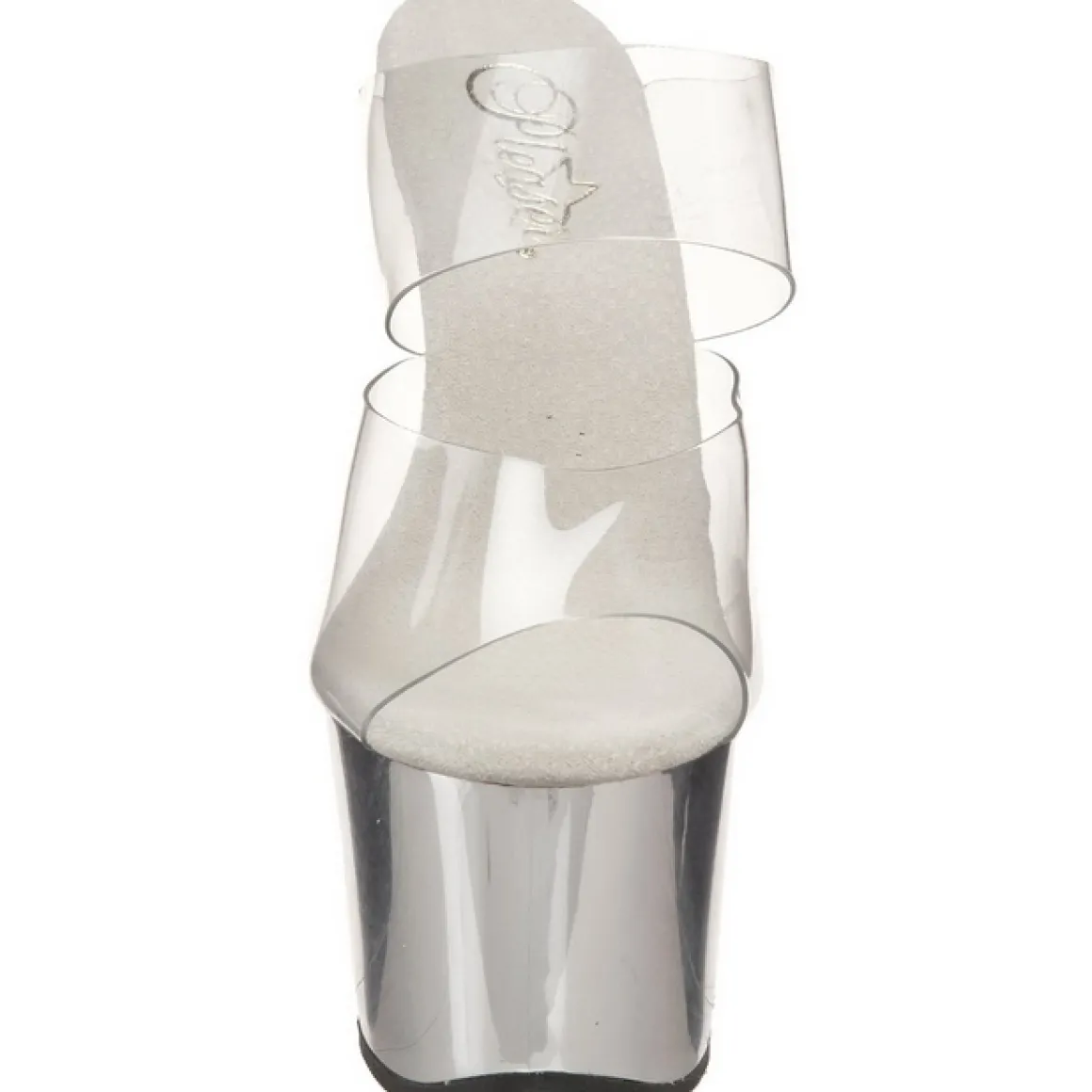 chrome_transparent__cm_sk_3.webp Chrome Transparent 18 cm SKY-302 Plateau Mules Talons Hauts