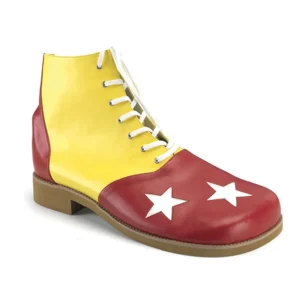 CLOWN-02 funtasma chaussures de clown et de cirque unisexes jaunes