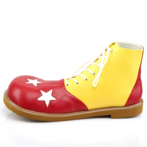 CLOWN-02 funtasma chaussures de clown et de cirque unisexes jaunes