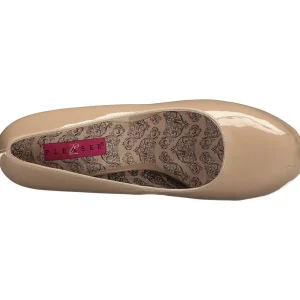Creme Verni 14,5 cm Burlesque TEEZE-06W pieds larges escarpins pour homme