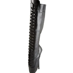 Cuir 18 cm BALLET-2020 fétiche bottes ballet