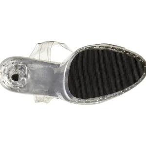 Diamant Argent 13 cm Fabulicious LIP-108SDT Talons Aiguilles Plateforme
