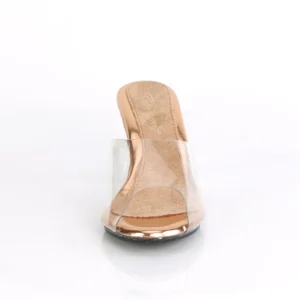 Dorée 8 cm BELLE-301 mules talons hauts