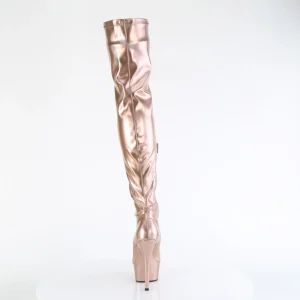 Dorée 15 cm DELIGHT-3000HWR Hologramme bottes overknee plateforme de pole dance
