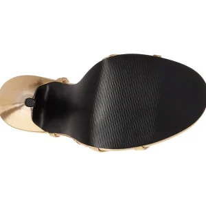 Dorée 15 cm Devious DOMINA-108 sandales à talons aiguilles