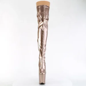 Dorée 20 cm FLAMINGO-3000HWR Hologramme bottes overknee plateforme de pole dance