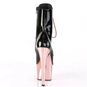 Dorée Verni 18 cm ADORE-1020 bottines plateforme chrome pour femmes