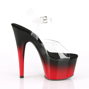 Double Couleur 18 cm ADORE-708BR-H chaussures plateforme et talons