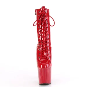 ENCHANT-1040 19 cm bottine talon haut femme pleaser rouges
