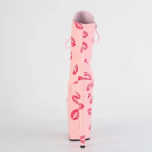 FLAMINGO-1020KISSES 20 cm bottine talon haut femme pleaser rose