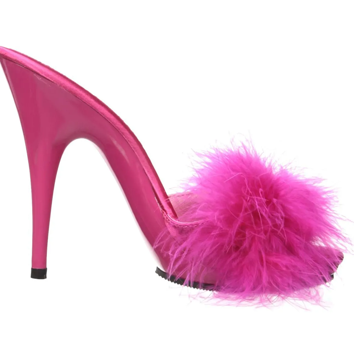 fuchsia__cm_poisef_plumes_3.webp Fuchsia 13 cm POISE-501F plumes de marabout Mules Chaussures