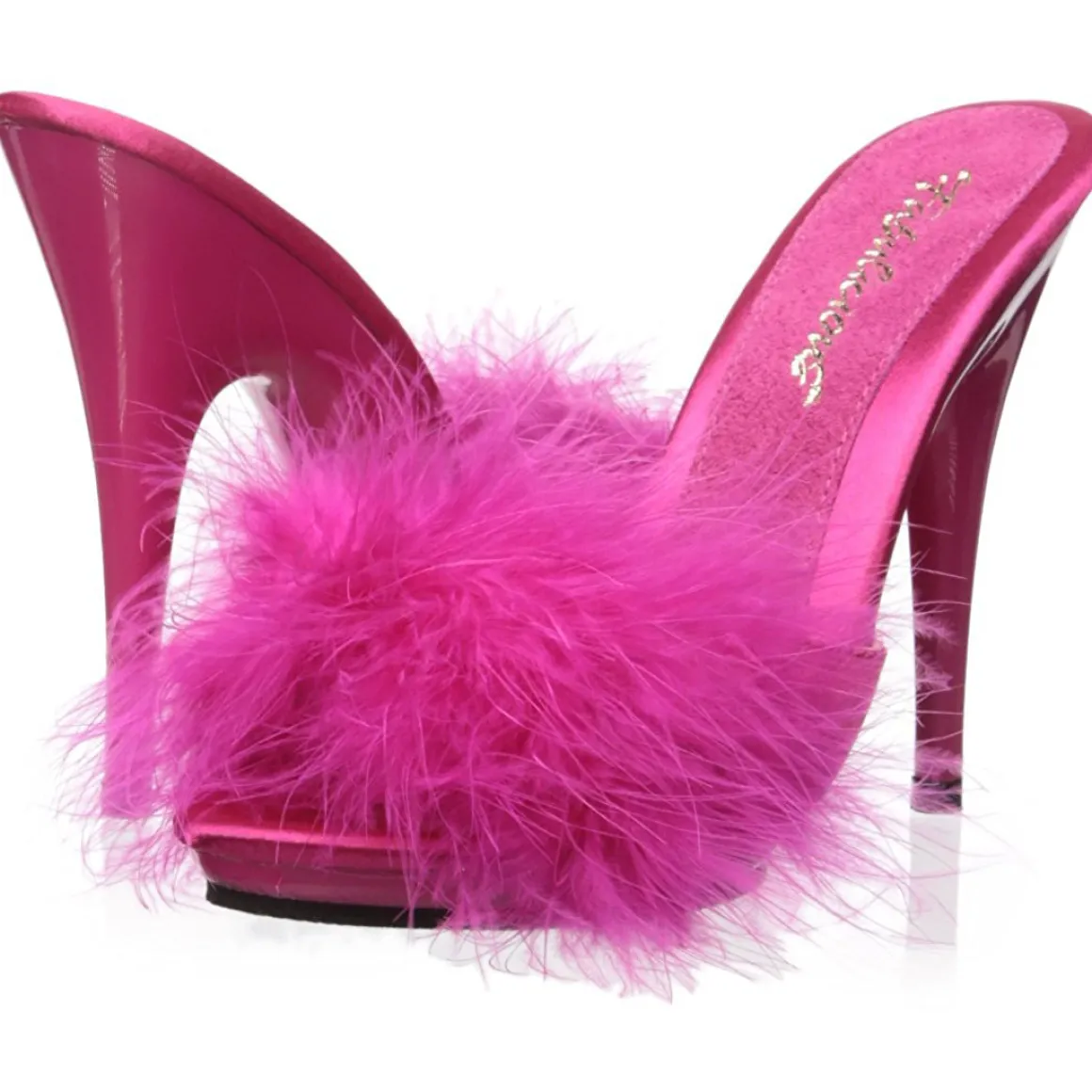 fuchsia__cm_poisef_plumes_7.webp Fuchsia 13 cm POISE-501F plumes de marabout Mules Chaussures