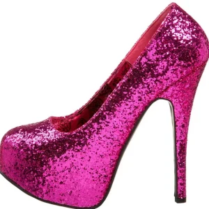 Fuchsia Etincelle 14,5 cm Burlesque BORDELLO TEEZE-06G Escarpins Haut Talon