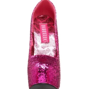 Fuchsia Etincelle 14,5 cm Burlesque BORDELLO TEEZE-06G Escarpins Haut Talon
