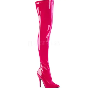 Fuchsia Verni 13 cm SEDUCE-3000 bottes overknee femme