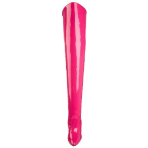 Fuchsia Verni 13 cm SEDUCE-3010 bottes cuissardes hommes
