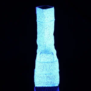 Glitter 18 cm STACK-201G cyberpunk bottines homme plateforme extrême