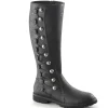 GOTHAM-109 noires botte de capitaine cosplay halloween bottes pour hommes