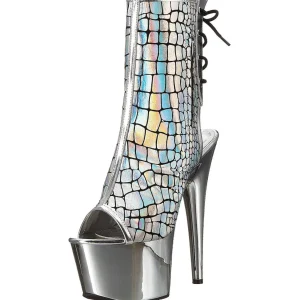 Hologramme 18 cm ADORE-1018HG bottines a plateforme femmes