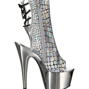 Hologramme 18 cm ADORE-1018HG bottines a plateforme femmes