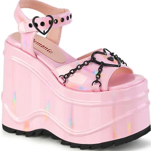 Hologramme 15 cm DemoniaCult WAVE-09 lolita sandale talon compensé plateforme