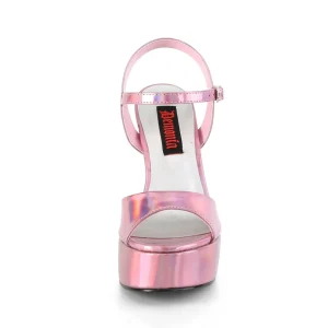 Hologramme 13 cm DOLLY-09 Sandales à talons carrés et hauts