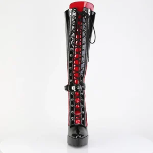 INDULGE-2028 - 13,5 cm femmes bottes stiletto à talon aiguille