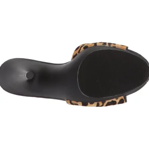 Leopard 13 cm Fabulicious POISE-501FUR mules talons hauts