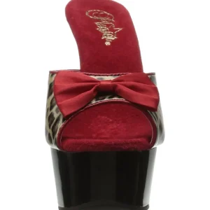 Leopard 15 cm Pleaser DELIGHT-601-6 Mules Talon Haut