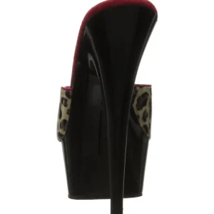 Leopard 15 cm Pleaser DELIGHT-601-6 Mules Talon Haut