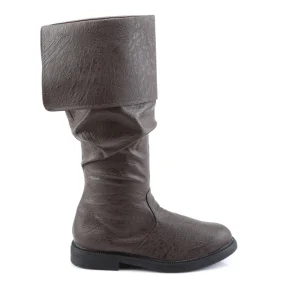 Marron bottes robinhood pour hommes cosplay renaissance halloween bottes