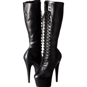 Mat 18 cm ADORE-2023 plateformes bottes à lacets pour femmes